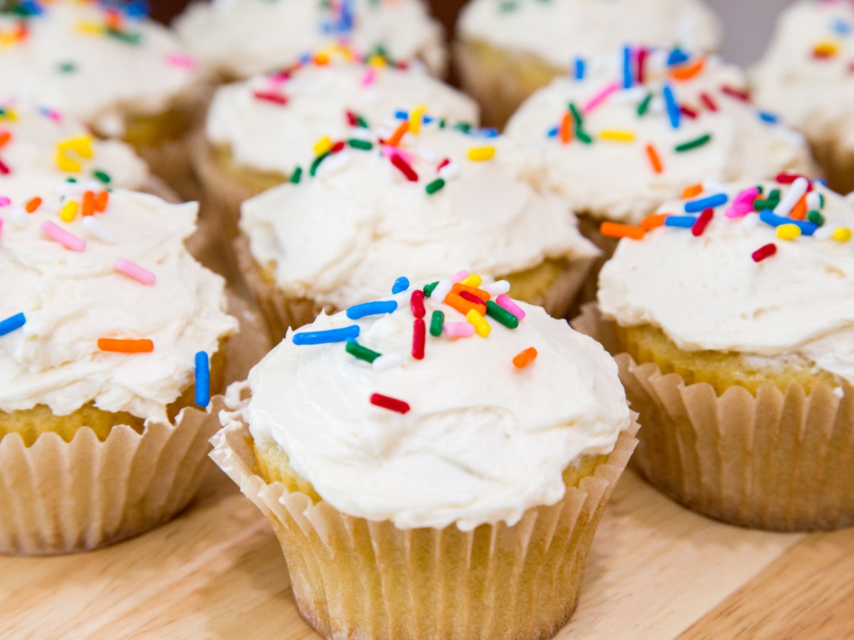 Perfect Vanilla Cupcakes