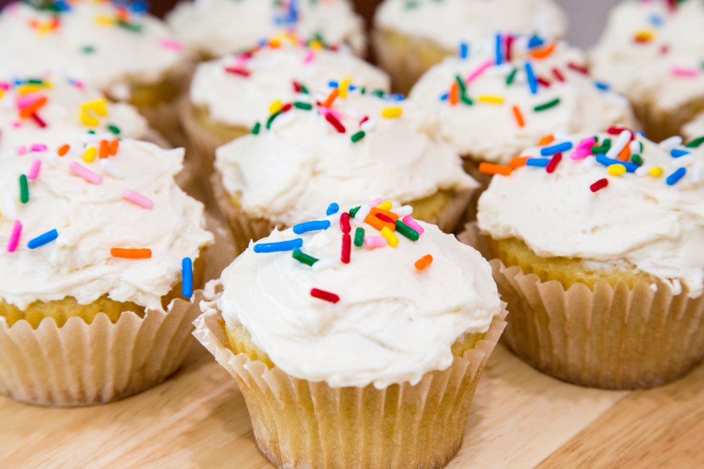 Perfect Vanilla Cupcakes