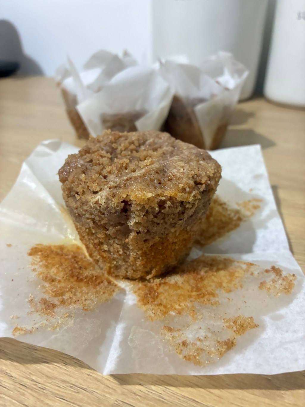 Cinnamon Muffins with Cinnamon&nbsp;Streusel